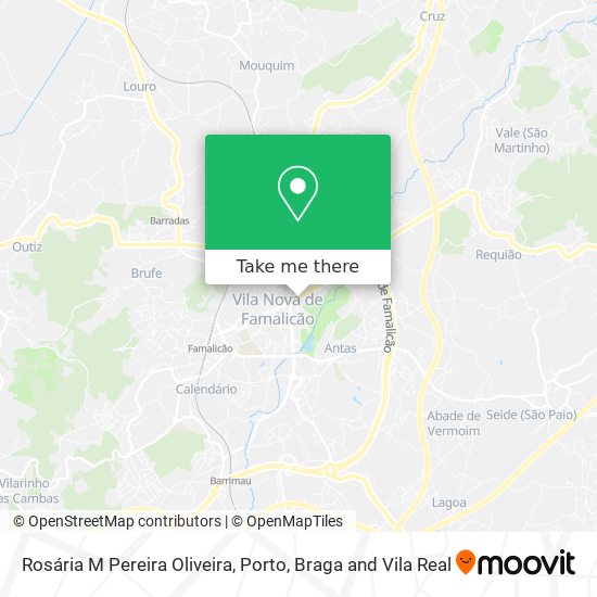 Rosária M Pereira Oliveira map