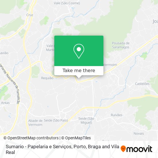 Sumario - Papelaria e Serviços map