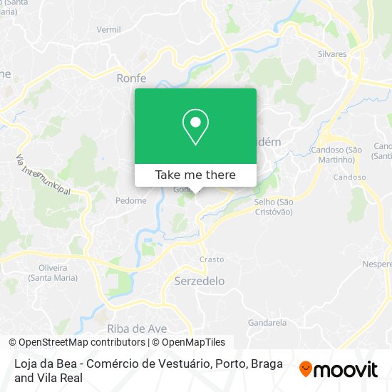 Loja da Bea - Comércio de Vestuário map