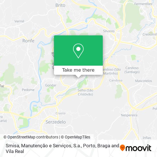 Smisa, Manutenção e Serviços, S.a. map