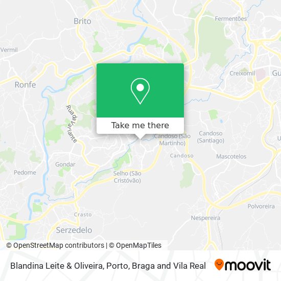 Blandina Leite & Oliveira map