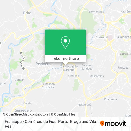 Fransope - Comércio de Fios mapa