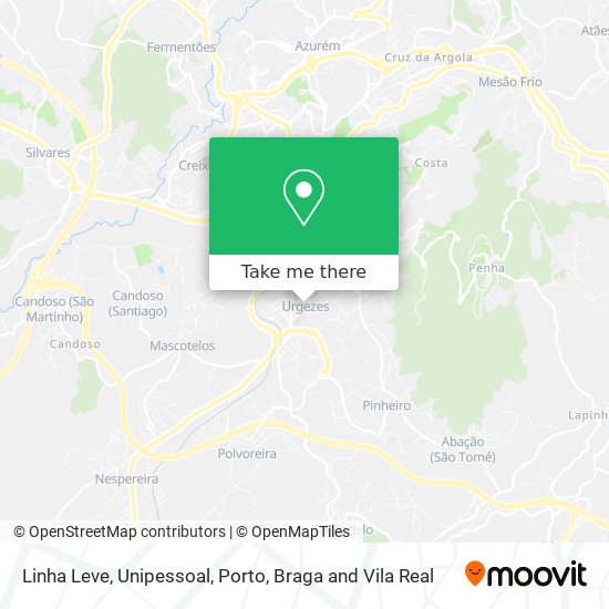 Linha Leve, Unipessoal map