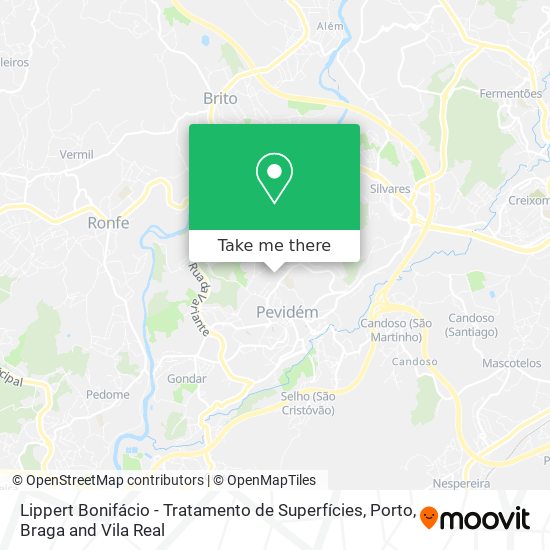 Lippert Bonifácio - Tratamento de Superfícies map