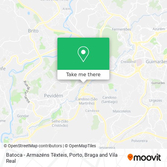 Batoca - Armazéns Têxteis map