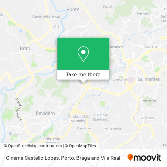 Cinema Castello Lopes map