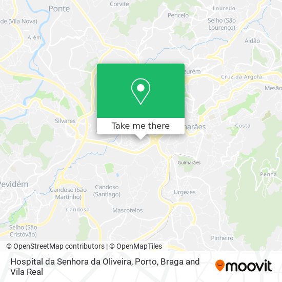 Hospital da Senhora da Oliveira map