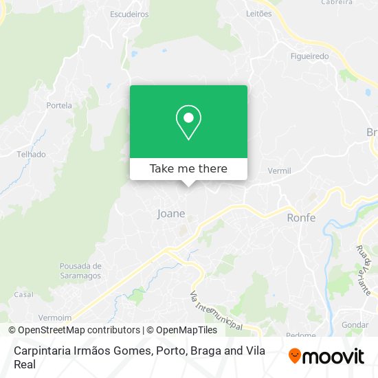 Carpintaria Irmãos Gomes map