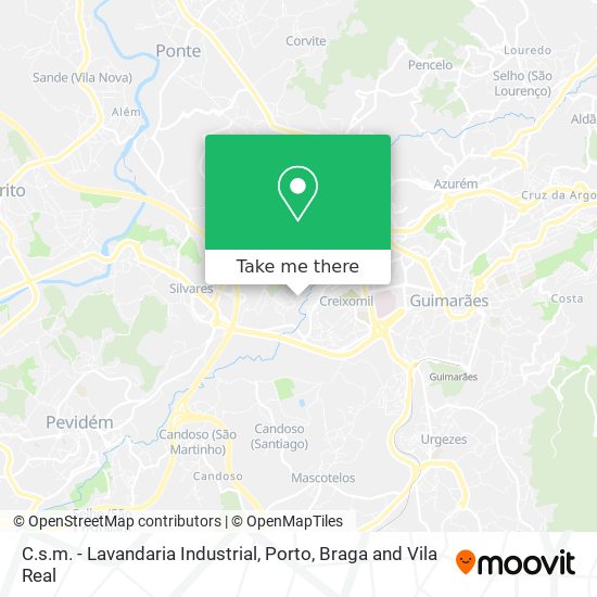 C.s.m. - Lavandaria Industrial map