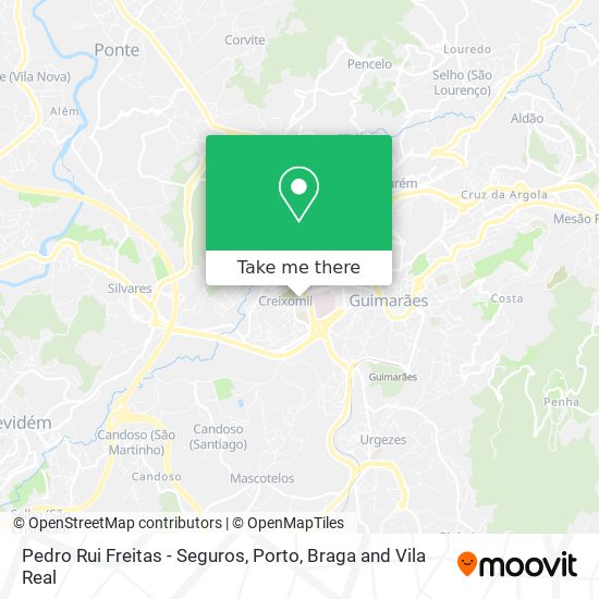 Pedro Rui Freitas - Seguros map