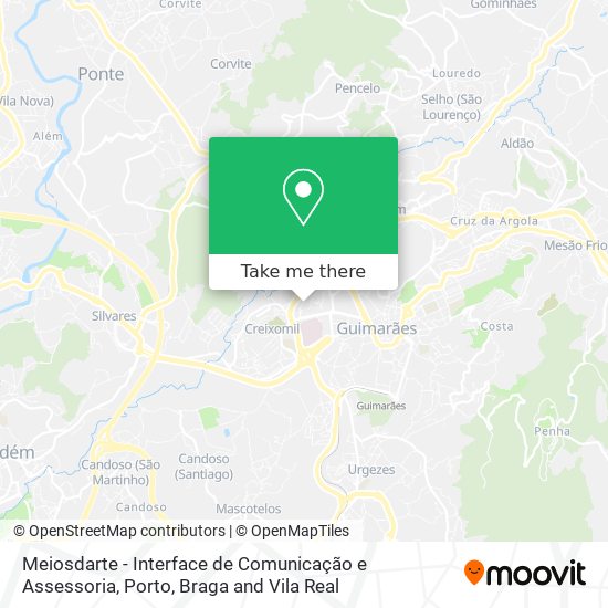 Meiosdarte - Interface de Comunicação e Assessoria mapa