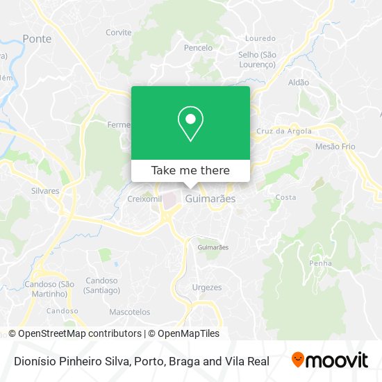 Dionísio Pinheiro Silva map