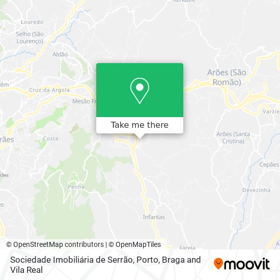 Sociedade Imobiliária de Serrão map