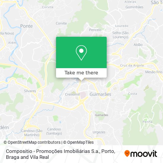 Compositio - Promoções Imobiliárias S.a. mapa