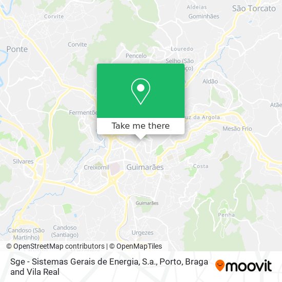 Sge - Sistemas Gerais de Energia, S.a. mapa