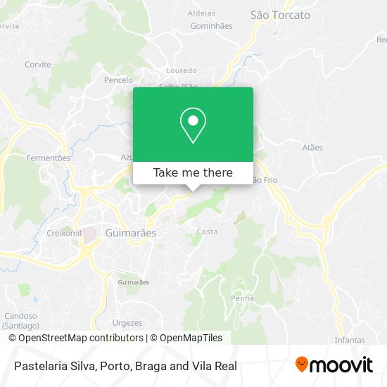 Pastelaria Silva map