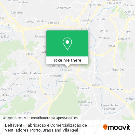 Deltavent - Fabricação e Comercialização de Ventiladores map