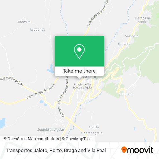 Transportes Jaloto map