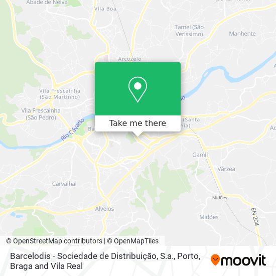 Barcelodis - Sociedade de Distribuição, S.a. map