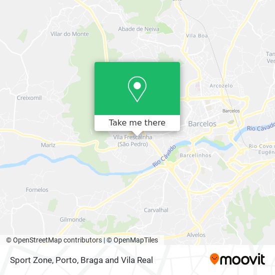 Sport Zone map