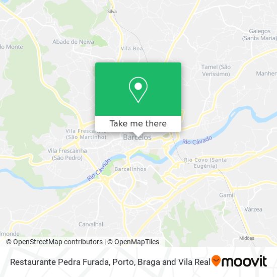 Restaurante Pedra Furada map