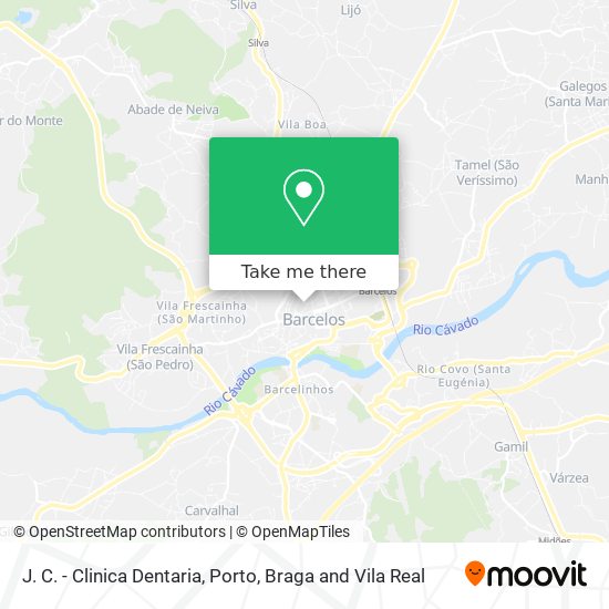 J. C. - Clinica Dentaria mapa