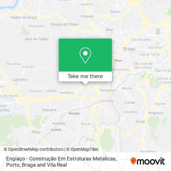 Engiaço - Construção Em Estruturas Metalicas map