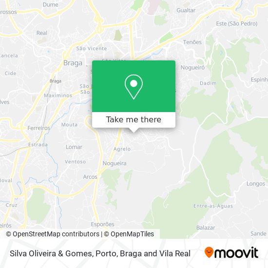Silva Oliveira & Gomes map