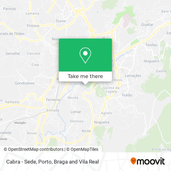 Cabra - Sede map