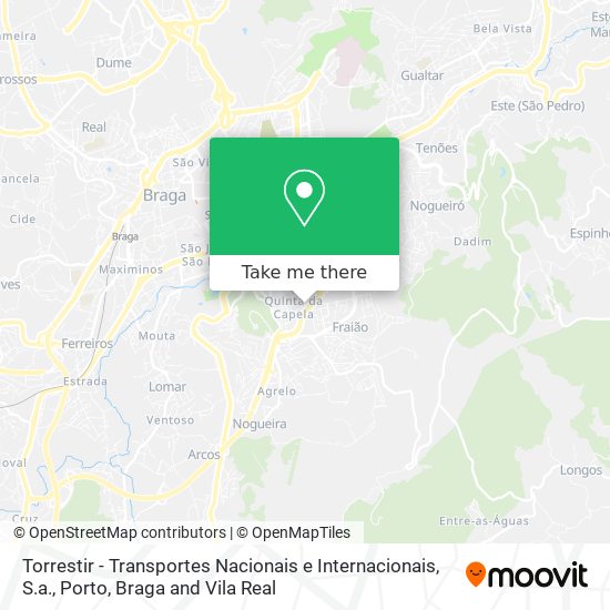 Torrestir - Transportes Nacionais e Internacionais, S.a. map