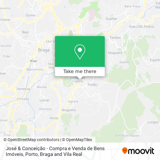 José & Conceição - Compra e Venda de Bens Imóveis map