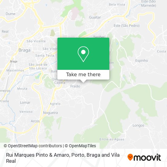 Rui Marques Pinto & Amaro map