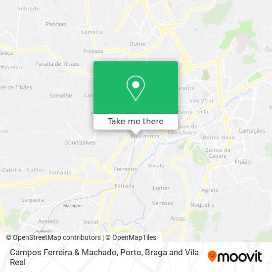 Campos Ferreira & Machado mapa