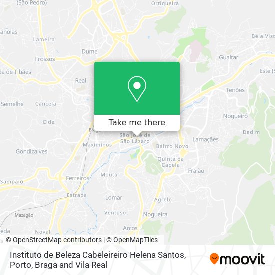 Instituto de Beleza Cabeleireiro Helena Santos map