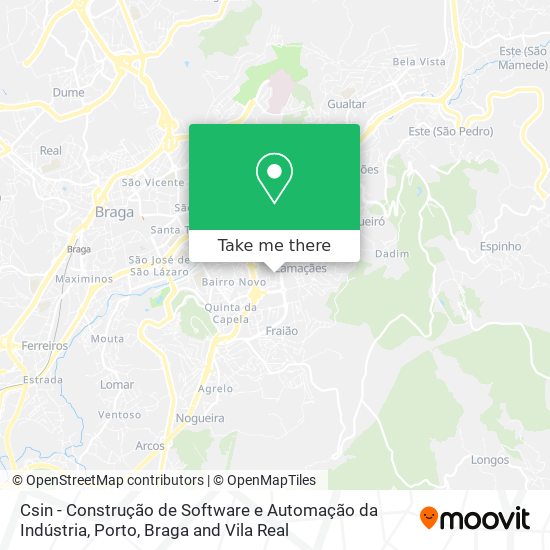 Csin - Construção de Software e Automação da Indústria map