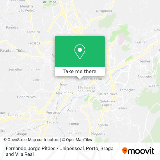 Fernando Jorge Pitães - Unipessoal map