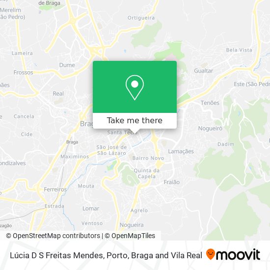 Lúcia D S Freitas Mendes map