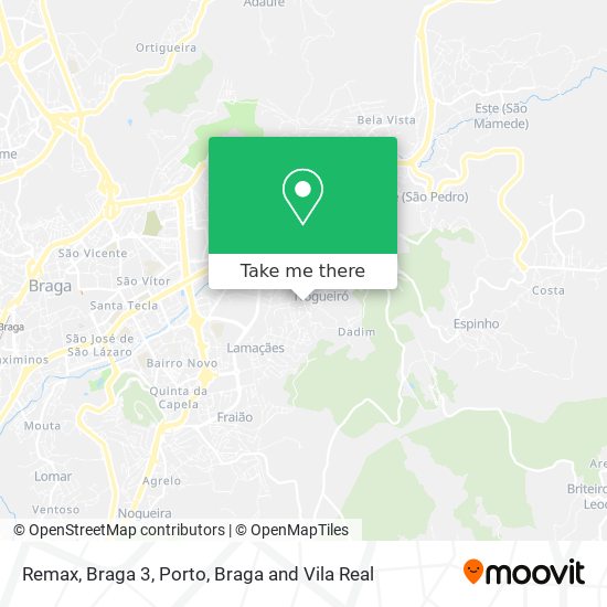 Remax, Braga 3 map