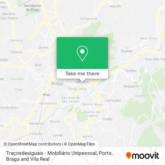 Traçosdesiguais - Mobiliário Unipessoal map