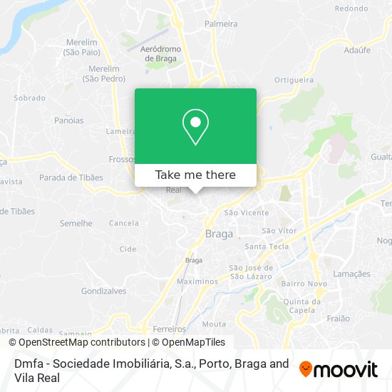 Dmfa - Sociedade Imobiliária, S.a. map