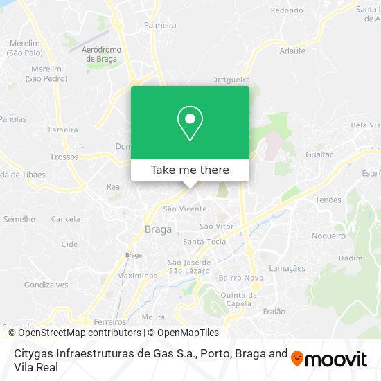 Citygas Infraestruturas de Gas S.a. mapa