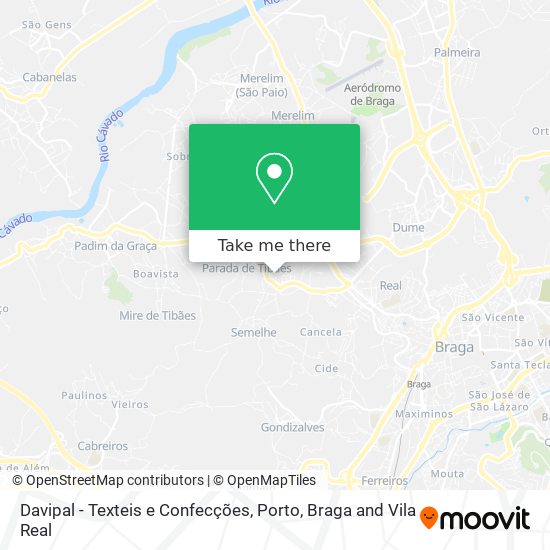 Davipal - Texteis e Confecções map