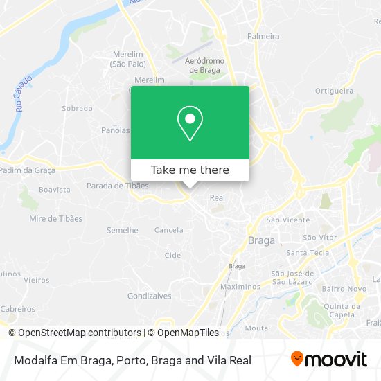 Modalfa Em Braga mapa