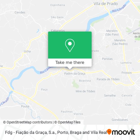 Fdg - Fiação da Graça, S.a. map