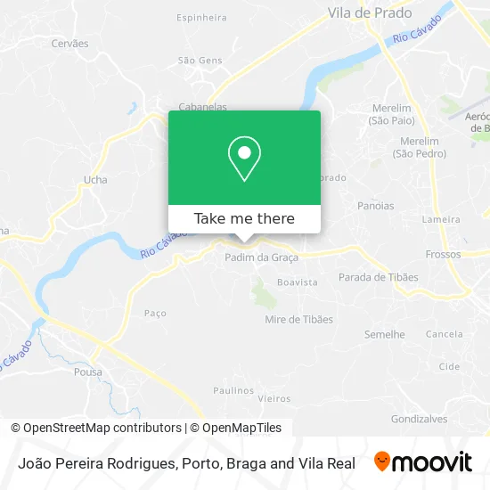 João Pereira Rodrigues map
