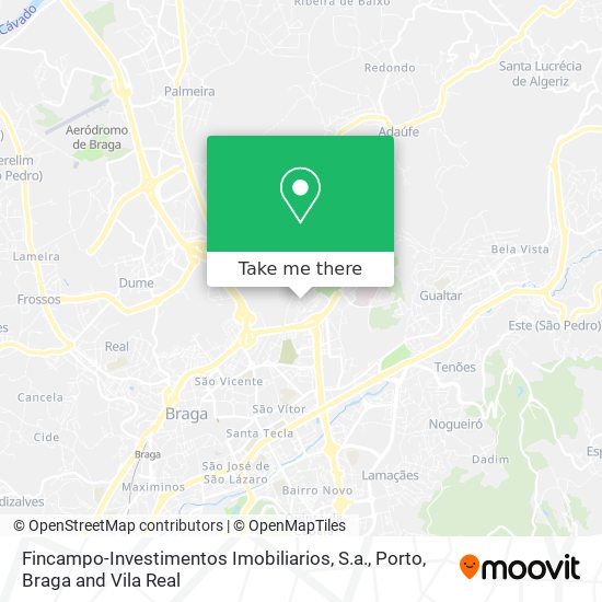 Fincampo-Investimentos Imobiliarios, S.a. map