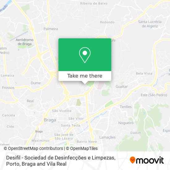 Desifil - Sociedad de Desinfecções e Limpezas mapa