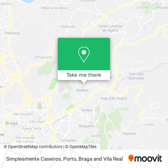 Simplesmente Caseiros map
