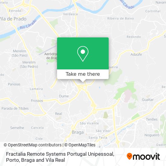 Fractalia Remote Systems Portugal Unipessoal map
