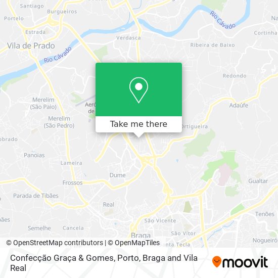 Confecção Graça & Gomes map